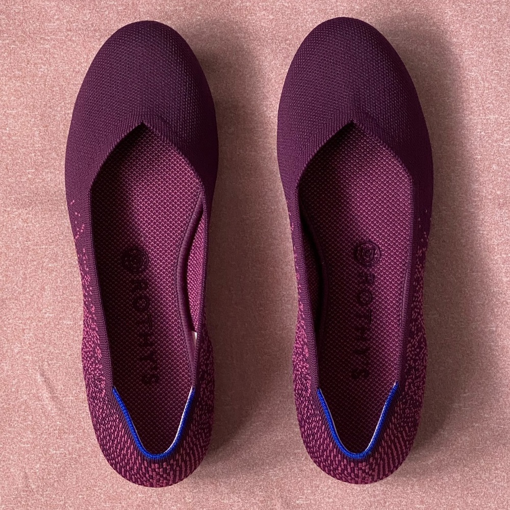 Rothy’s Fig Python “The Flat”
